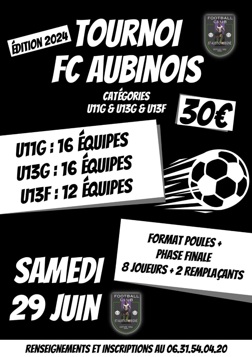 TOURNOIS JEUNES  - Edition 2024 !