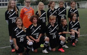 U13 : Manon dans l'équipe féminine District 35