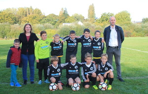 Samedi 23 Sept : Remise des maillots SUPER U saison 2017-2018 aux U11