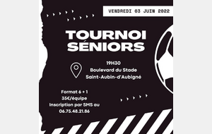 TOURNOI SENIORS