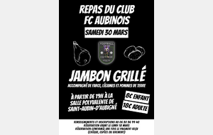 REPAS DU CLUB !
