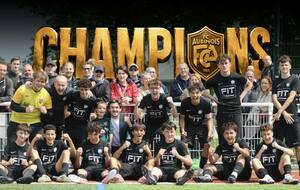 Nos U16 sont champions !