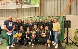 De nouvelles félicitations pour nos U15 F !