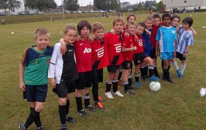 petite pause à la fin de l'entrainement