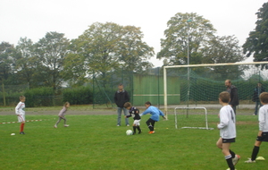 Jeux du Béret : Thibaut protège le but