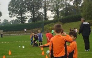 Jeu "conduite de balle" sous le managment du maître Marc !