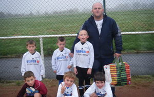 Equipe de Yannick (Papa de Steven et animateur de la section U6-U7-U8).