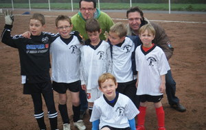 Equipe de David (Papa Marius) aidé par le Papa de Baptiste