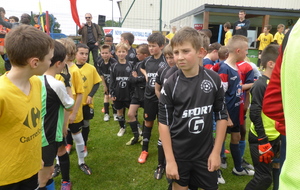 Les U11dans la chambre d'appel