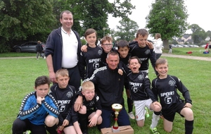 Tournoi du FC Aubinois : Equipe Vainqueur: autour d'Hervé et Yannick
Tilio- Quentin-David-Kaelig
Maxence-Steven-Gabin-Mathéo-Lucas