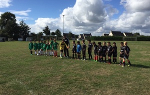Samedi 1 er Oct :Protocole Equipe 2 contre Esp de la Bouéxiere