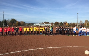 Samedi 19 Nov : Tour de Coupe Equipe 2 à Liffré avec Noyal Brécé , Betton et Liffré