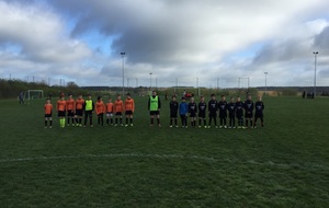 Samedi 1er Avril :
FC Aubinois 2 - US Montreuil Feins St Médard