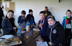 Samedi 28 Janvier 2017 Galettes des Rois Equipe 1 et 2