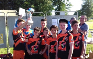 US Montreuil Feins St Médard : Vainqueurs en U13