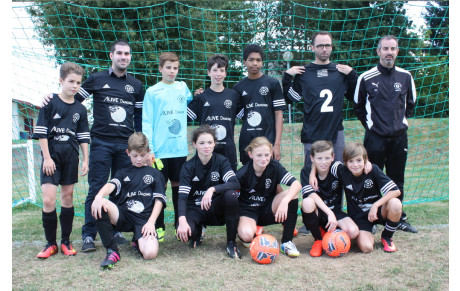 U13 : NOUVEAUX MAILLOTS POUR LES U13A 