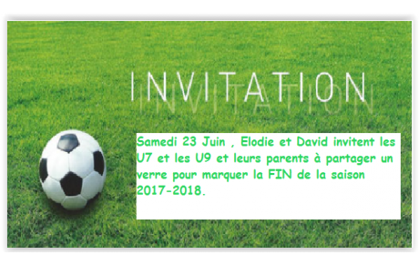 Fin de saison 2017-2018 en U7 - U9