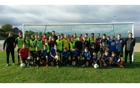 Projet U15 INTER-PAYS en partenariat avec le district de football 35 