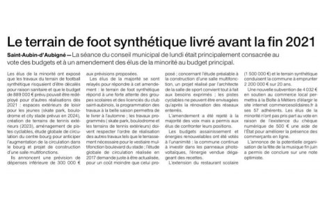Terrain synthétique
