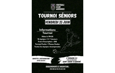 TOURNOI SENIORS !