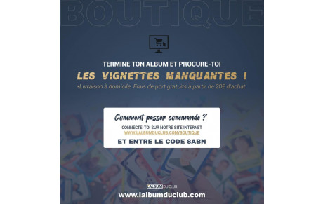 Dernière ligne droite pour l'album du club !