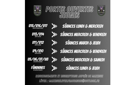 Portes ouvertes jeunes !