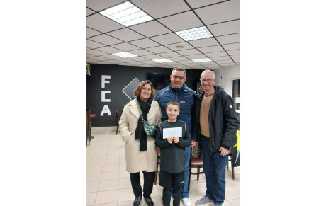 Remise des lots de la Tombola !