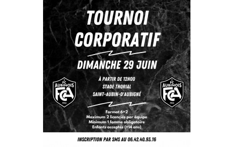 Tournoi corpo !