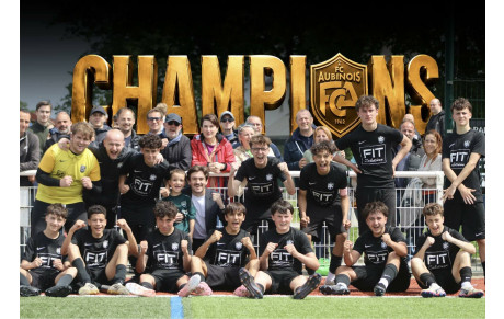 Nos U16 sont champions !