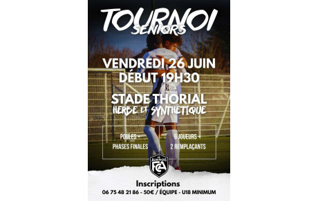 Tournois séniors